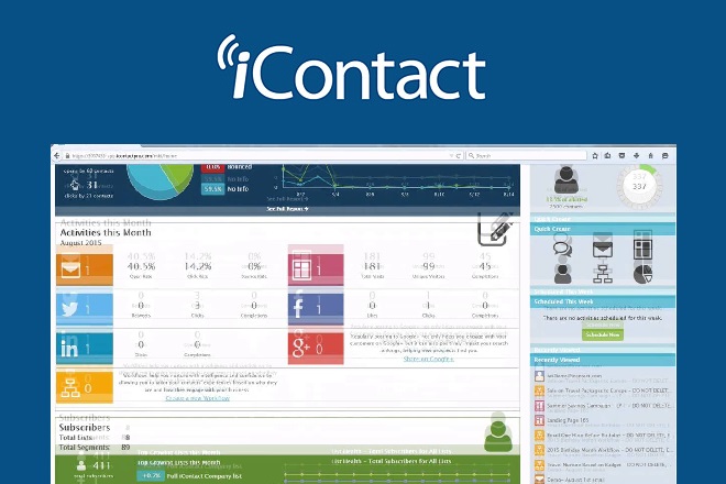 icontact email marketing tool
