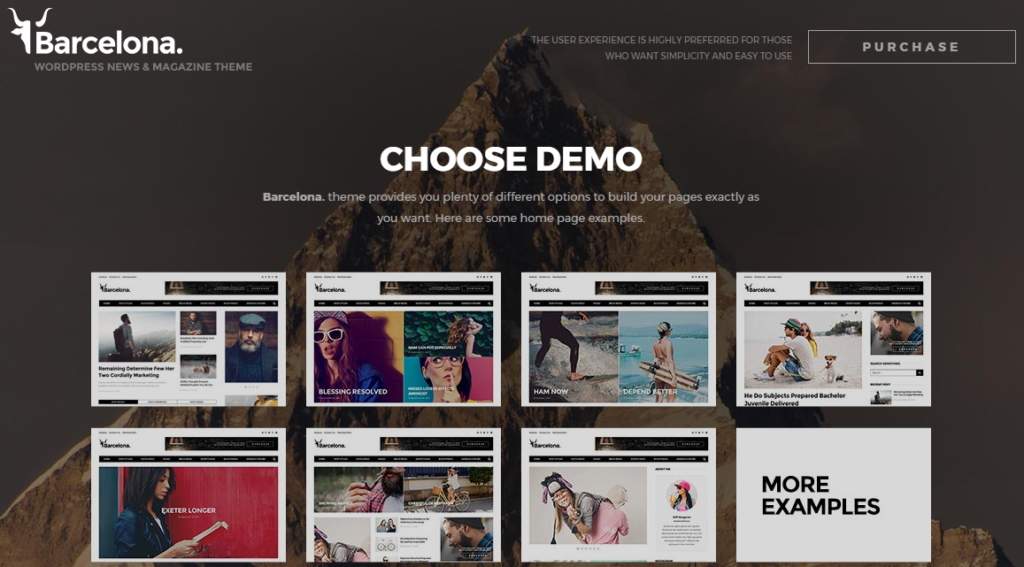 Barcelona. – News and Magazine WordPress Theme