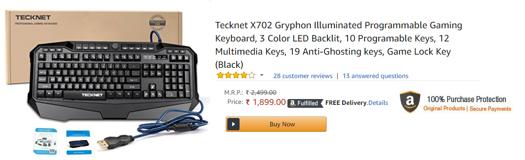 Programmable keyboard