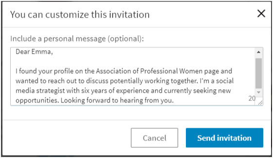 LinkedIn Invitation