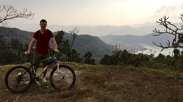 mountain biking