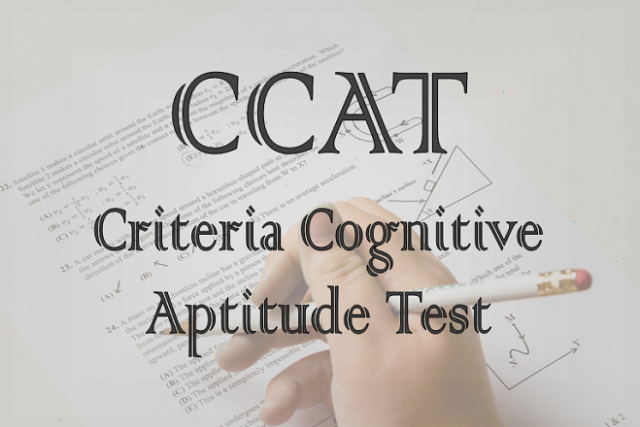 criteria cognitive aptitude test