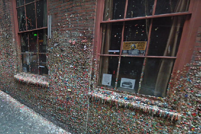 The Gum Wall, Seattle Washington
