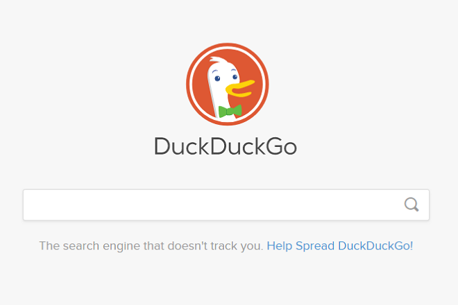 duckduckgo search engine