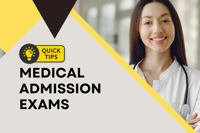 tips for medical admission exams