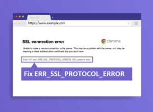 Fix ERR_SSL_PROTOCOL_ERROR