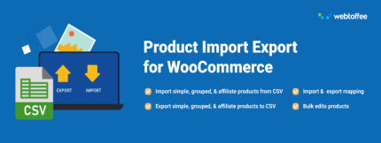 Product Import Export Plugin