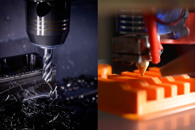3D Printing vs CNC Machining