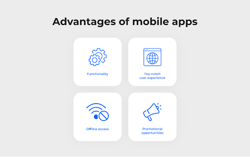 mobile app advantages for business