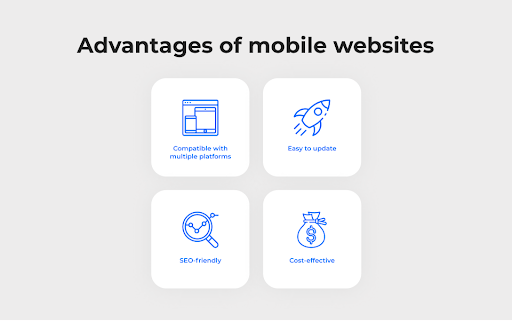 mobile site benefits