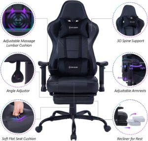 VON RACER Massage Gaming Chair