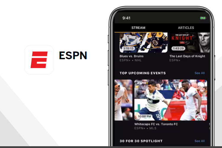 ESPN app