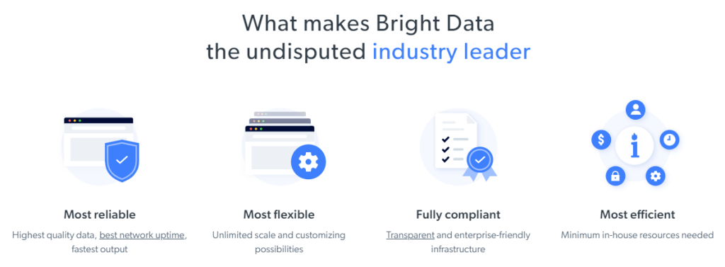 features of bright data