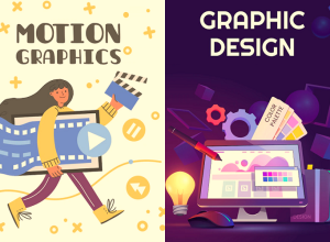 motion graphics vs graphic design