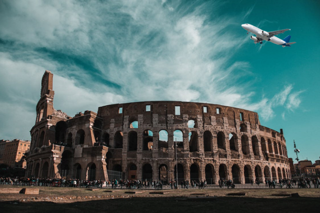 flight to Rome