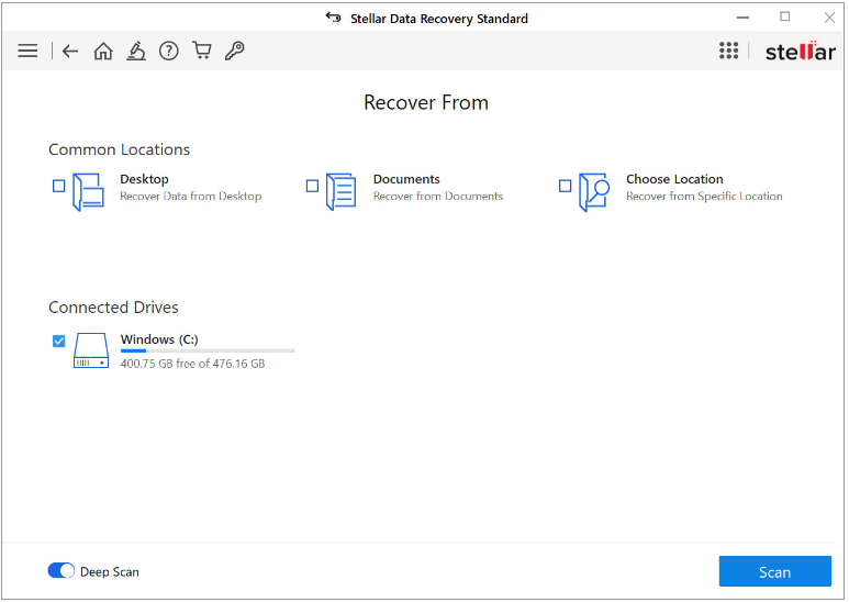 stellar recover form