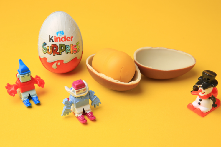 kinder eggs