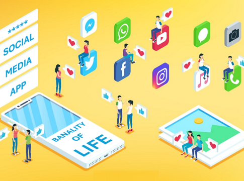 social media app banality of life