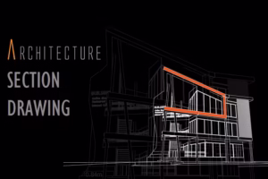 architecture section drawings
