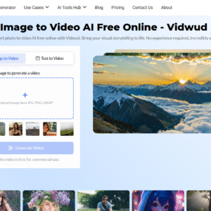 Image to Video AI Free Online - Vidwud