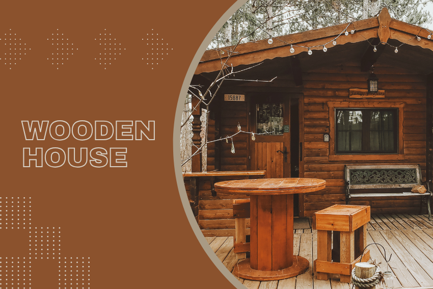 wooden house