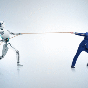 AI agents and human workers