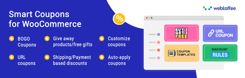 Smart Coupons For WooCommerce Coupons