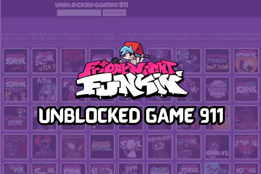 FNF Unblocked Game 911