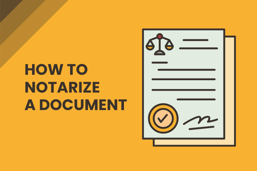 How to Notarize a Document