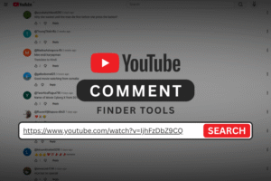YouTube comment finder tools