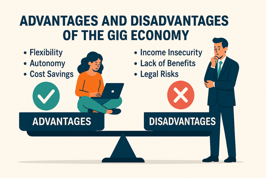 Advantages and Disadvantages of the Gig Economy