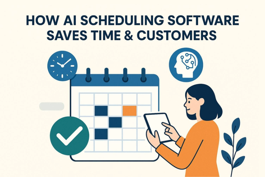 How AI Scheduling Software Saves Time & Customers