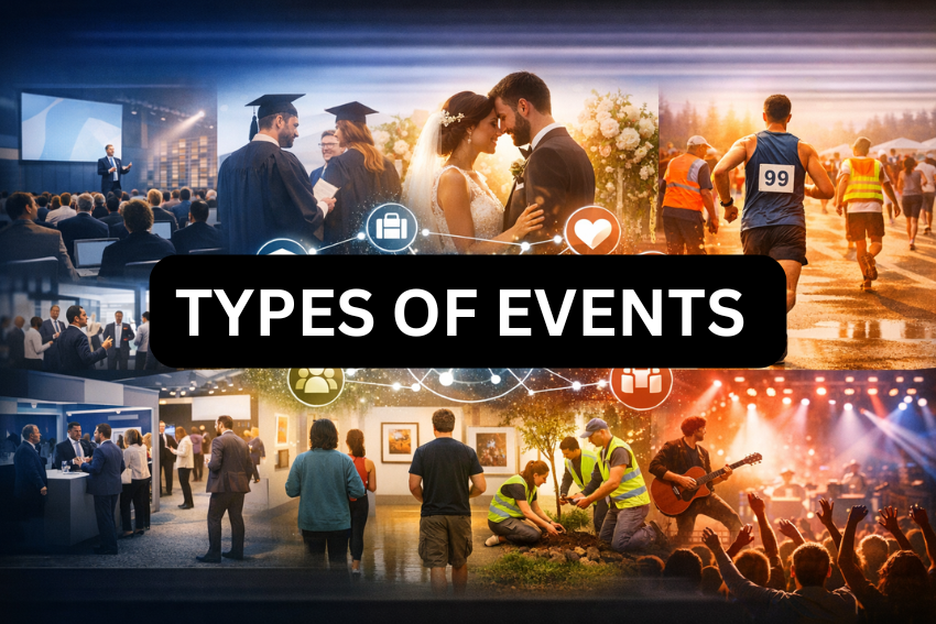 types of events