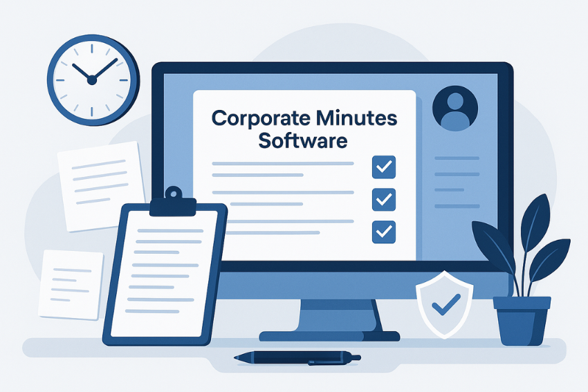corporate minute software