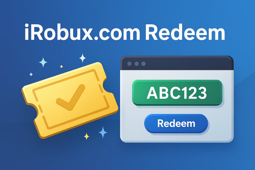 iRobux.com Redeem