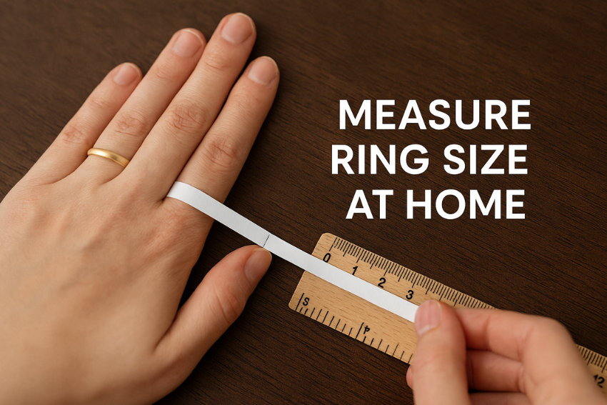 measure ring size at home