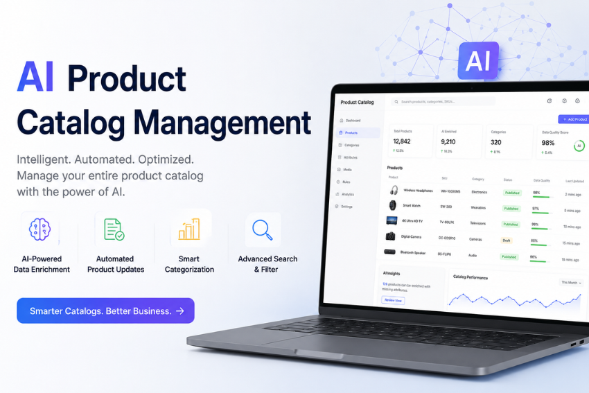AI product catalog management