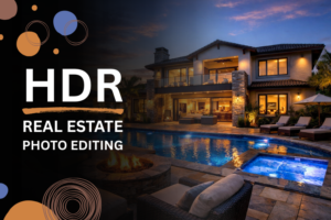 HDR real estate photo editing