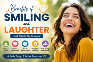 benefits of smiling and laughter