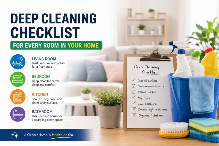 deep cleaning checklist