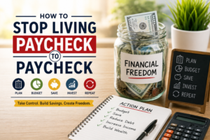 stop living paycheck to paycheck