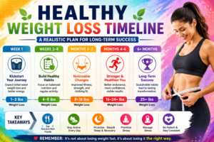 healthy weight loss timeline
