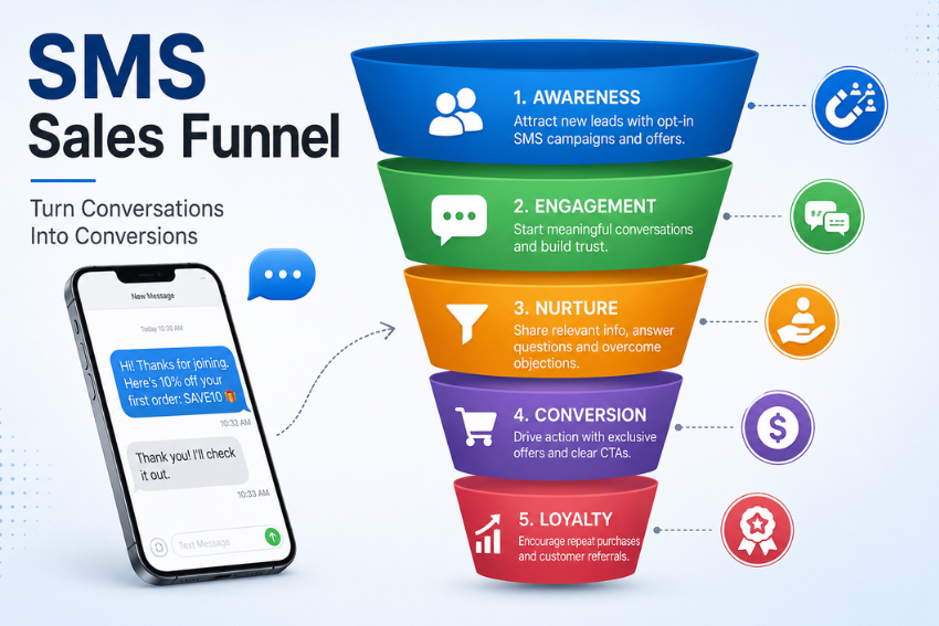 SMS Sales Funnel