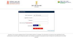 UGC NET