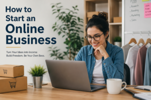 start an online business